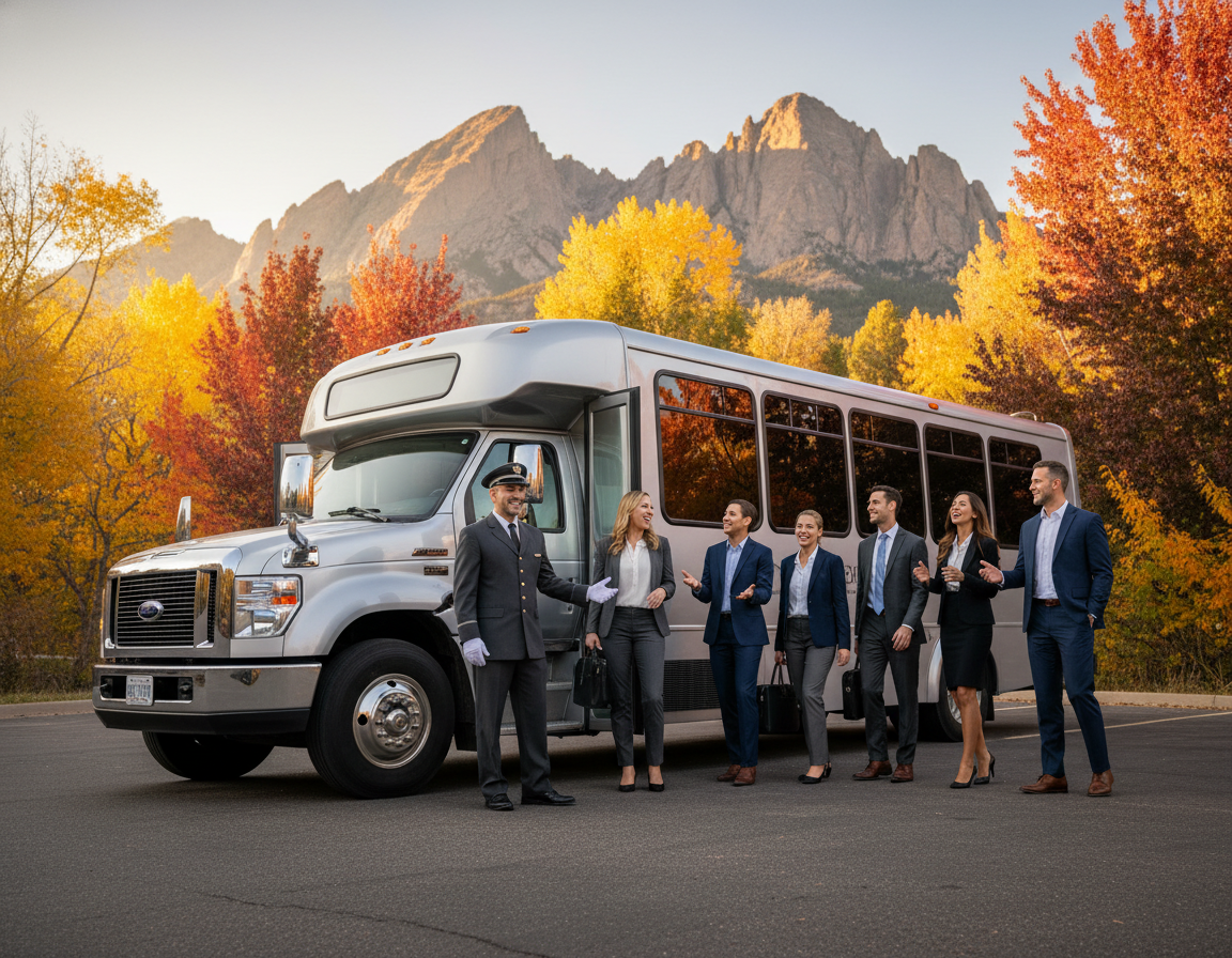 Highlands Ranch party bus and bus charter