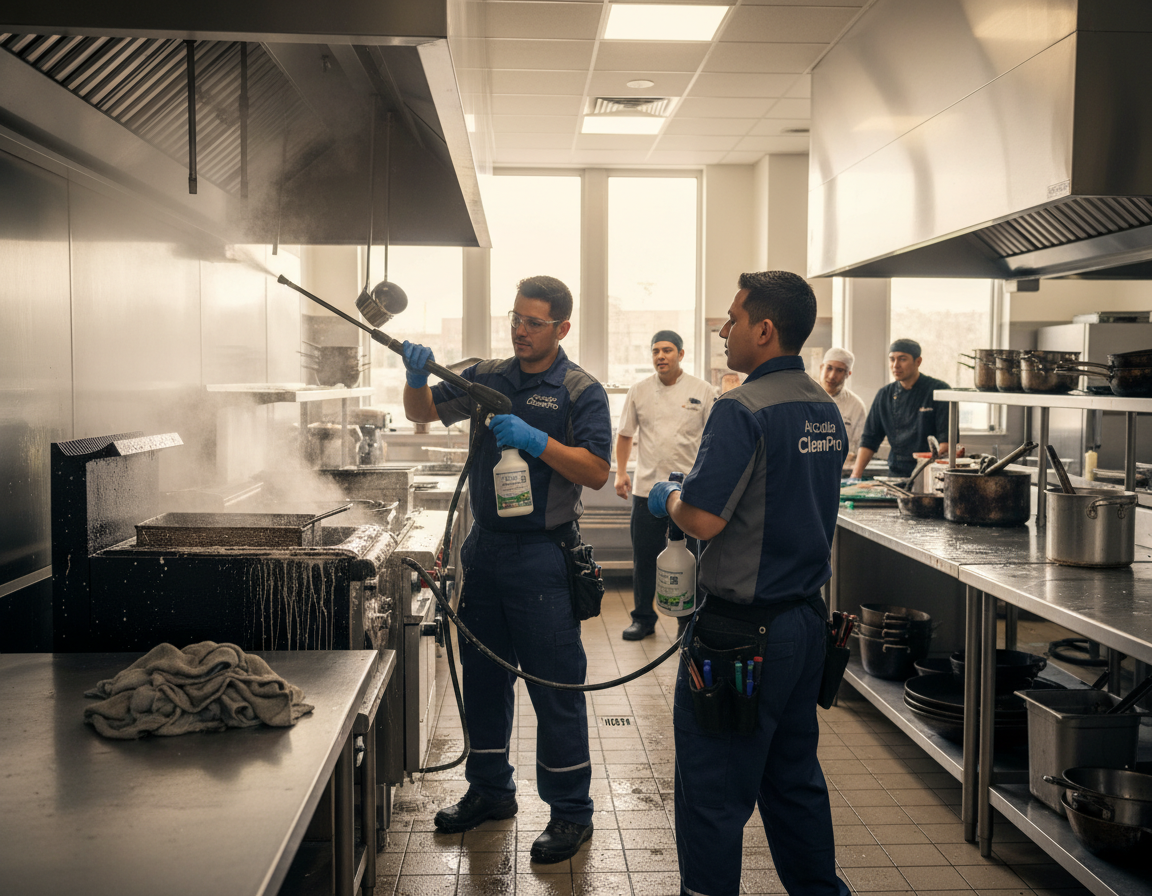 Grease Cleaning Pros in Santa Clarita